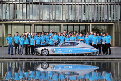 World Solar Challenge Gruppenbild in 2018