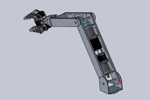 Nahaufnahme Bergungsroboter