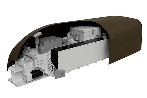 Prototyp der Transportkapsel